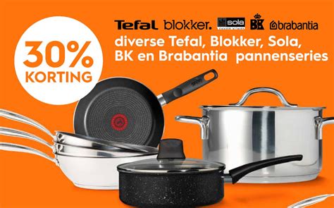 Tefal Wokpan Hapjespan Folder Aanbieding Bij Blokker Details