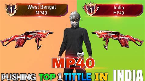 Pushing For Top 1 Mp40 Tittle In India Solo Rank Push Tips And Tricks