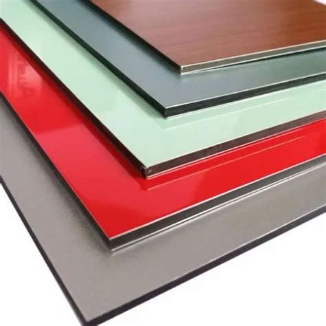 Pe Coated Aluminum Composite Panel Thickness Mm Size X Feet