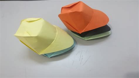 Sombrero De Papel Origami How To Make A Paper Cap Make A Paper Hat