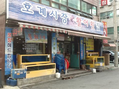 호계시장활어횟집 경기 안양 동안구 평촌 맛집검색 식신