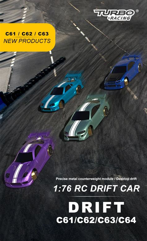 Turbo Racing C61 1:76 Drift Car – Direct RC