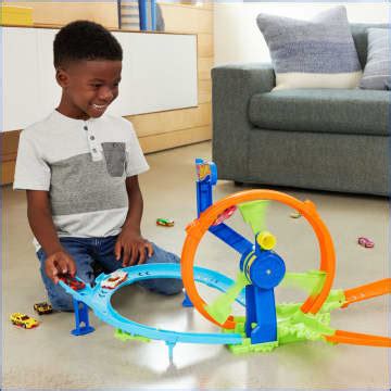 Hot Wheels Rapid Launch Loop Playset Mattel