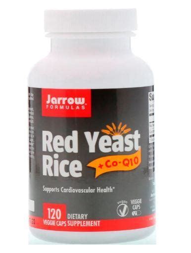 Jarrow Formulas Red Yeast Rice Co Q10 120 Veggie Caps Lazada