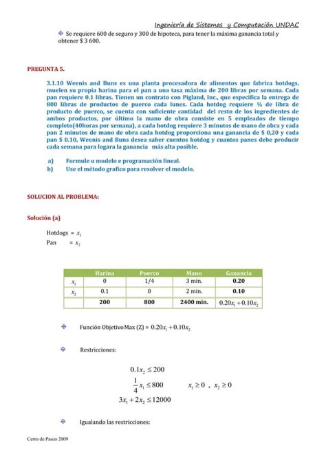 21066515 Ejercicios Resueltos De Programacion Lineal Pdf