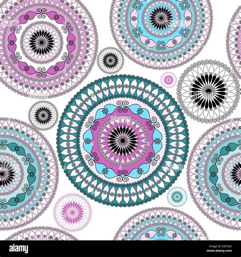 Vintage Seamless Pattern Stock Vector Image And Art Alamy