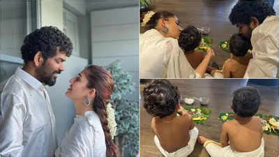 Nayanthara and Vignesh Shivan celebrate first Onam with their children ...