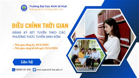 Điều chỉnh thời gian đăng ký xét tuyển theo các phương thức tuyển sinh