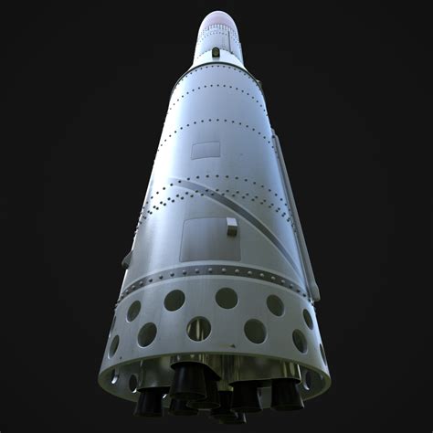 Black arrow rocket 3D model | 1147395 | TurboSquid