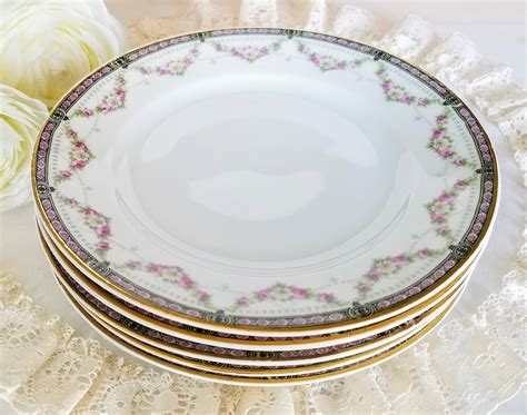 Dining Serving Flower Garlands Vintage Dinnerware Porcelain Made In