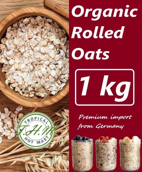 Oats Organic Rolled Oats Kg Lazada