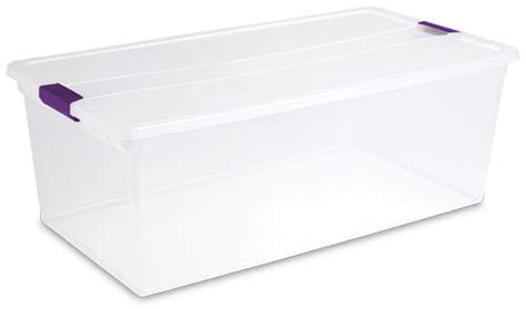 Sterilite 1764 110 Quart Clearview Latch™ Box