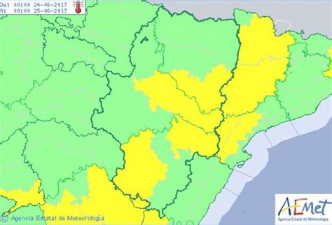 Aviso Amarillo Por Temperaturas M Ximas