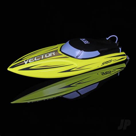 Volantex Vector Sr Brushed Rtr Rc Racing Boat Yellow