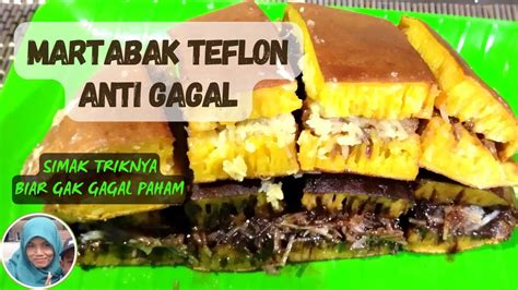 Cara Membuat Martabak Manis Teflon Rumahan Hanya Dengan Peralatan