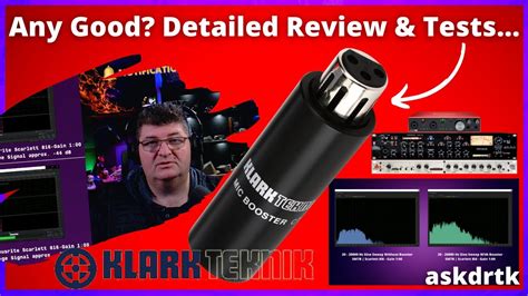 Klark Teknik Ct Mic Booster Detailed Review And Tests Youtube