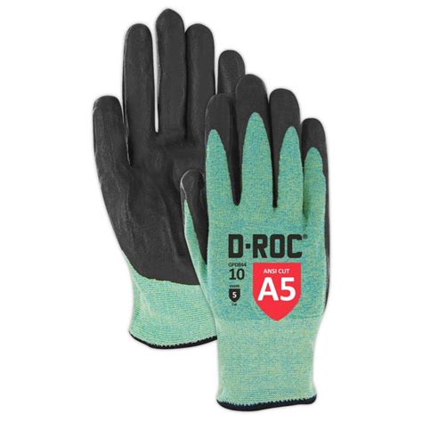 Magid D Roc Gpd844 Ultra Lightweight Micro Foam Nitrile Palm Coated