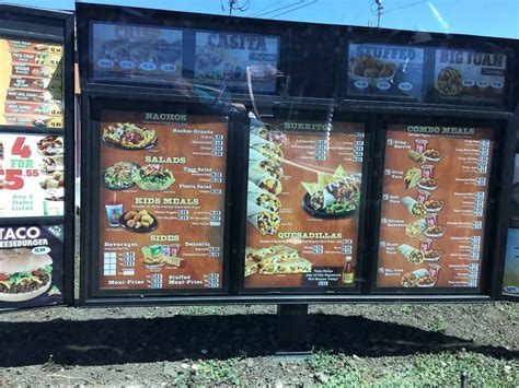 Taco Time Menu Et Tarifs Actualisés France Carte 2024 Menu Prix