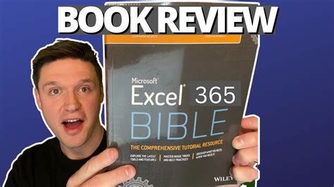 Excel Bible Book Review Youtube