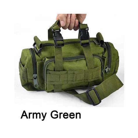 Pochete Bolsa Tatica Militar Porta Treco Caminhada Verde