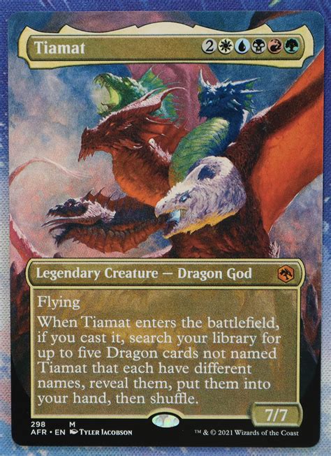 tiamat magic the gathering card 1
