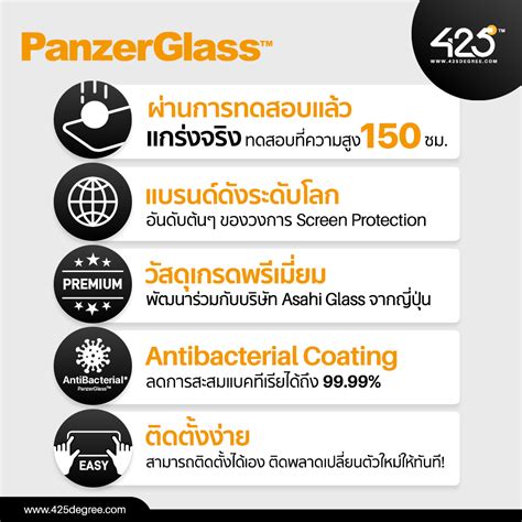 PanzerGlass ฟิล์มกระจกนิรภัยกันรอยระดับ Premium รีวิวชัด คัดของดี สั่ง ...