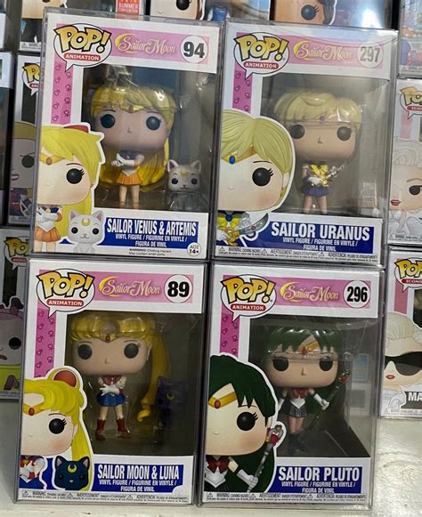 Sailor moon funko pop, Hobbies & Toys, Toys & Games on Carousell