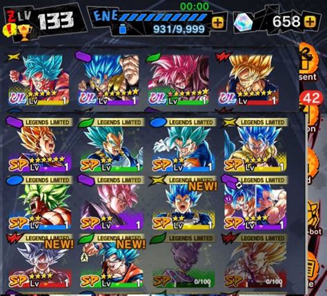 Android Ios Hl Ultra Gogeta Blue Black Rose Kaioken Legends