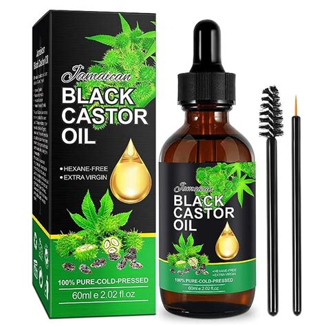 Jamaican Black Castor Oil 100 Pure Organic Cold Pressed Natürliches