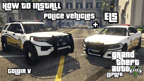 COMO INSTALAR CARROS DA POLÍCIA NO LSPDFR MOD ELS 2021 GTA V MODS