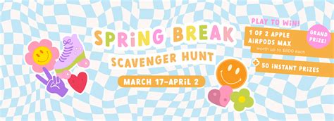 Spring Break Scavenger Hunt Uptown