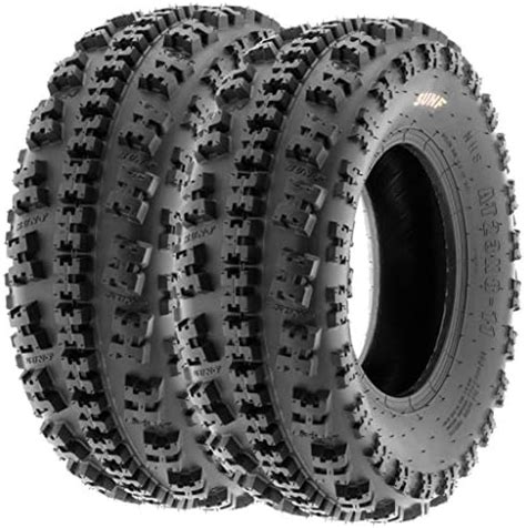 Amazon Pair Of 2 SunF ATV UTV Knobby Sport Tires 21x7 10 6 PR