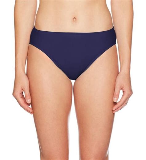 Smart Sexy Women S High Waisted Shaping Bikini Bottom With Side Ruching Black Hue CY12ODFKH32