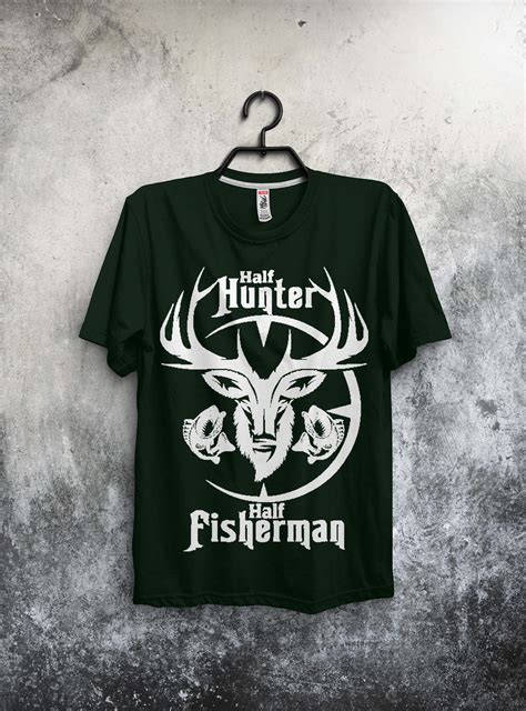 Hunting And Fishing T Shirt On Behance