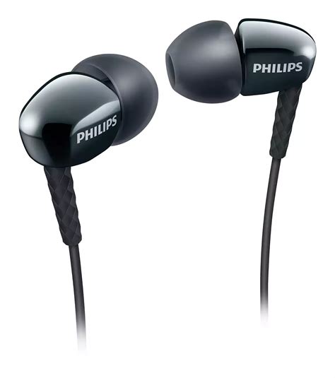 Fone Ouvido Intra Auricular - Fone de ouvido intra-auricular SHE3900BK/00 | Philips