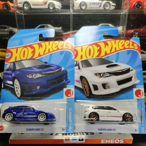 Hot Wheels JDM SUBARU WRX STI HW J Impot HW Hatchback HW Digital Circuit HW Speed Graphic