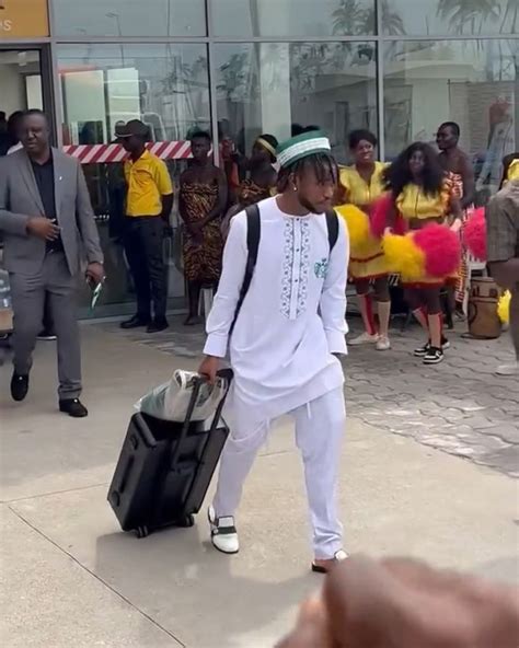 Super Eagles Arrive Abidjan For Afcon Video Pictures Sports