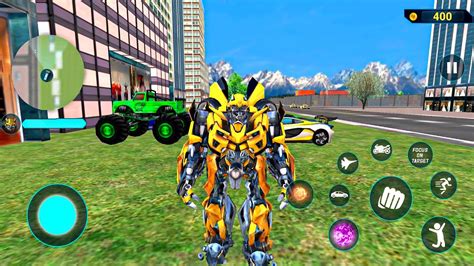 Flying Jet Robot Car Transform Games 1 Android Gameplay YouTube