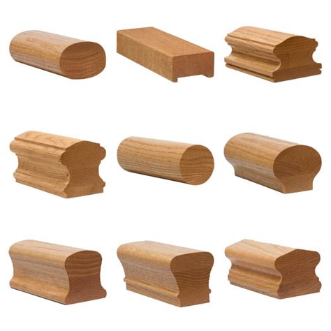 Wood Stair Handrail Stair Parts