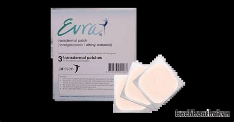 Miếng dán tránh thai Evra Transdermal Patch Thái Lan