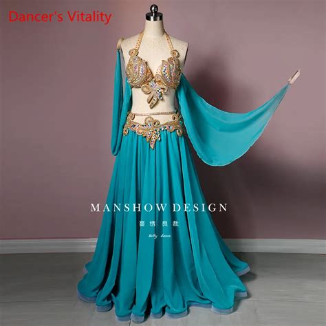 Belly Dance Costume Womens New Suit Sexy Fairy Models Large Swing