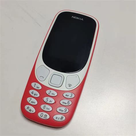 Мобильный телефон Nokia 3310 красный купить по выгодной цене в