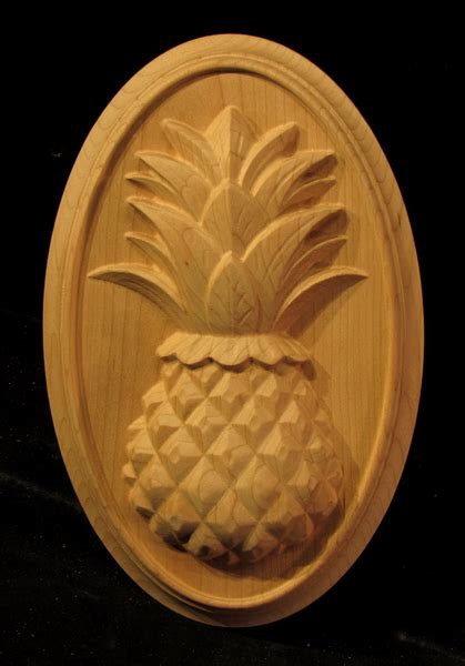 Decorative Pineapple Carving Collection | Pineapple Accents