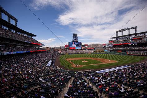 MLB Officially Moves All Star Game To Denver S Coors Field