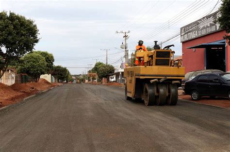 TRÊS LAGOAS Obra de infraestrutura urbana do bairro Santa Rita segue