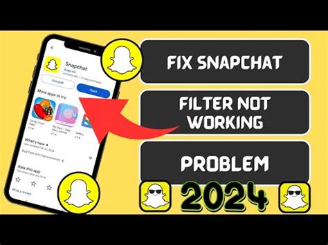 How To Fix Snapchat Filter Not Working On Iphone Snapchat Filter