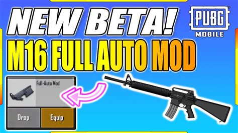 New Beta Full Auto M Pubg Mobile Update Breakdown Youtube