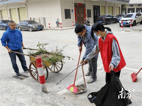 鹤山宅梧：开展爱国卫生系列活动，提升人居环境质量进行文明群众