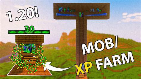 Farm De Mob E Xp Fácil Do Minecraft Java E Bedrock 1 20 Tutorial