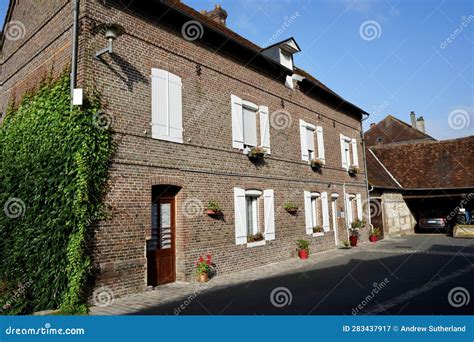 Traditional Normandy Farm Buildings At Camping St Claire Campsite